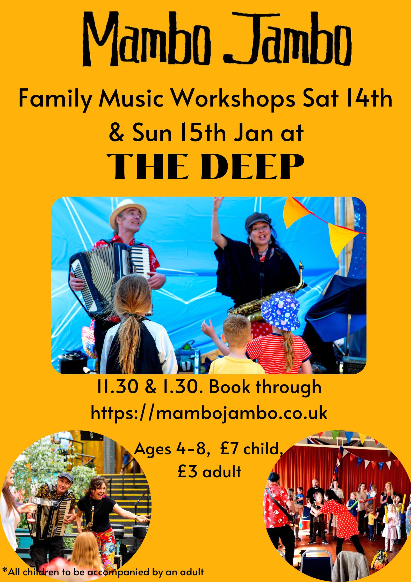 Mambo Jambo Family Music Workshops The Deep