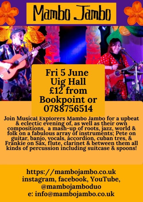 Mambo Jambo Uig Hall