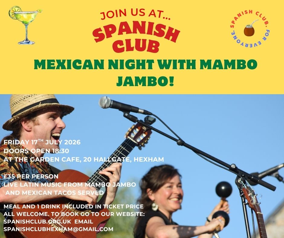 Mexican Night Mambo Jambo Party Hexham
